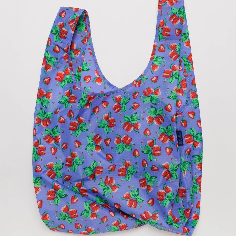 NWT Standard Baggu - Wild Strawberries - Picture 2 of 8